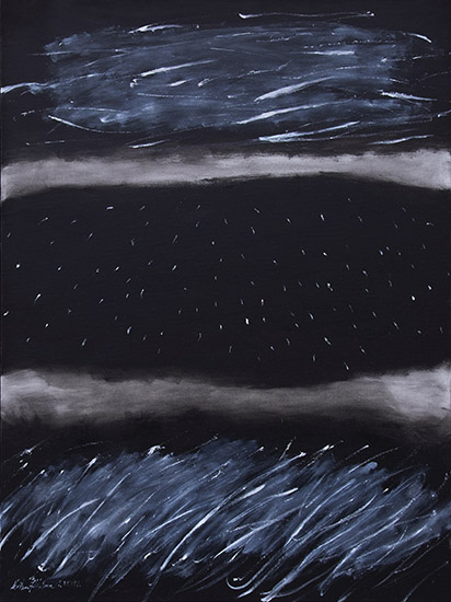 In the silence you don't know, Oil on Canvas, 30" x 24"