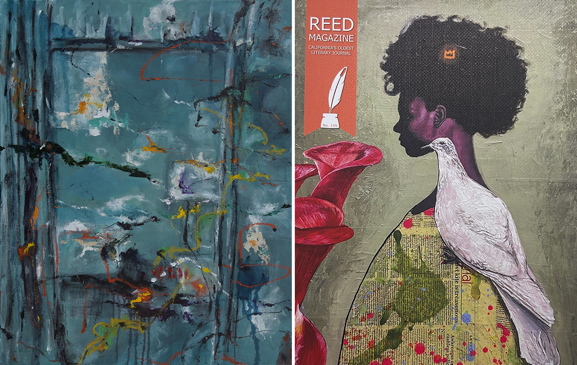Protraction, oil on canvas, 30x24, 2024, published by Reed Magazine, Issue 159, May 2026