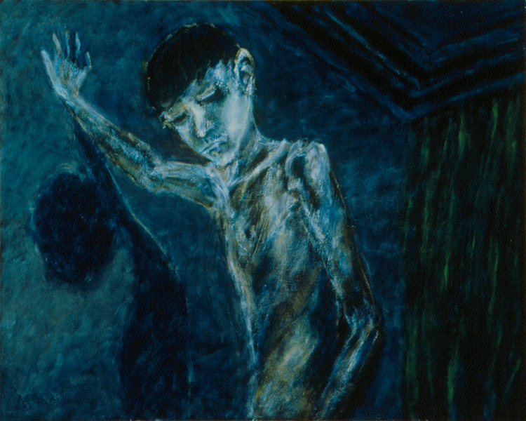 Companion, oil on canvas, 24"x30", 2023