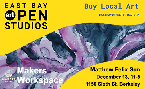 East Bay Open Studios - December 13, 11-5