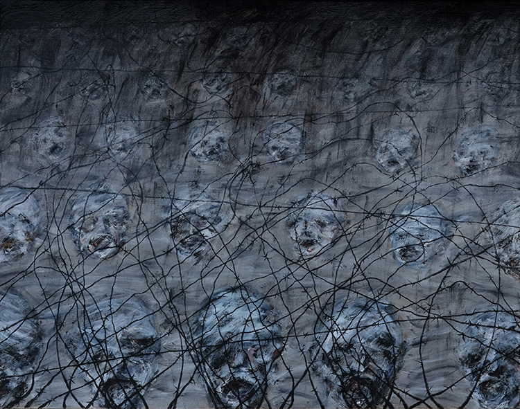 Our Winter of Discontent, 2018, oil on canvas