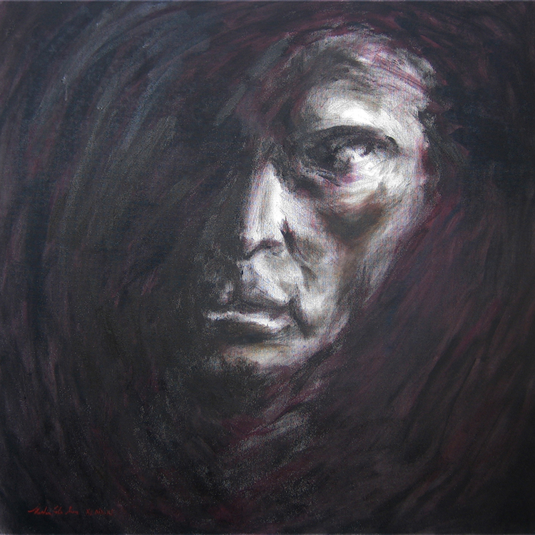 Pierce, 2011, oil on canvas, 24x24