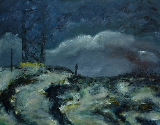 Prospect, oil on canvas, 22"x28", 2021